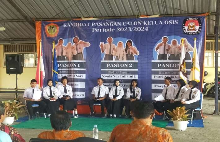 Debat Calon Ketua Osis Tahun 2023